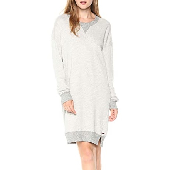 Anthropologie Dresses & Skirts - PHILANTHROPY MILO Sweatshirt Dress Heather Gray M